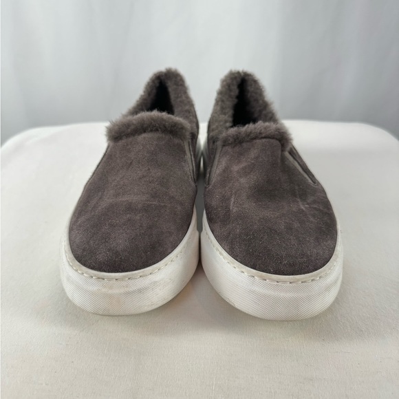 M. Gemini The Cerchio Shearling Slip On Shoes in Gray Size 7.5 or 37 1/2 - Picture 4 of 9